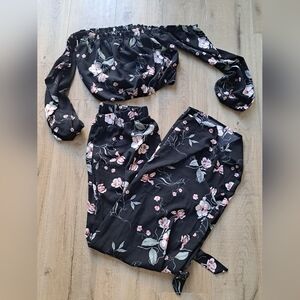 Wide Leg Matching Set